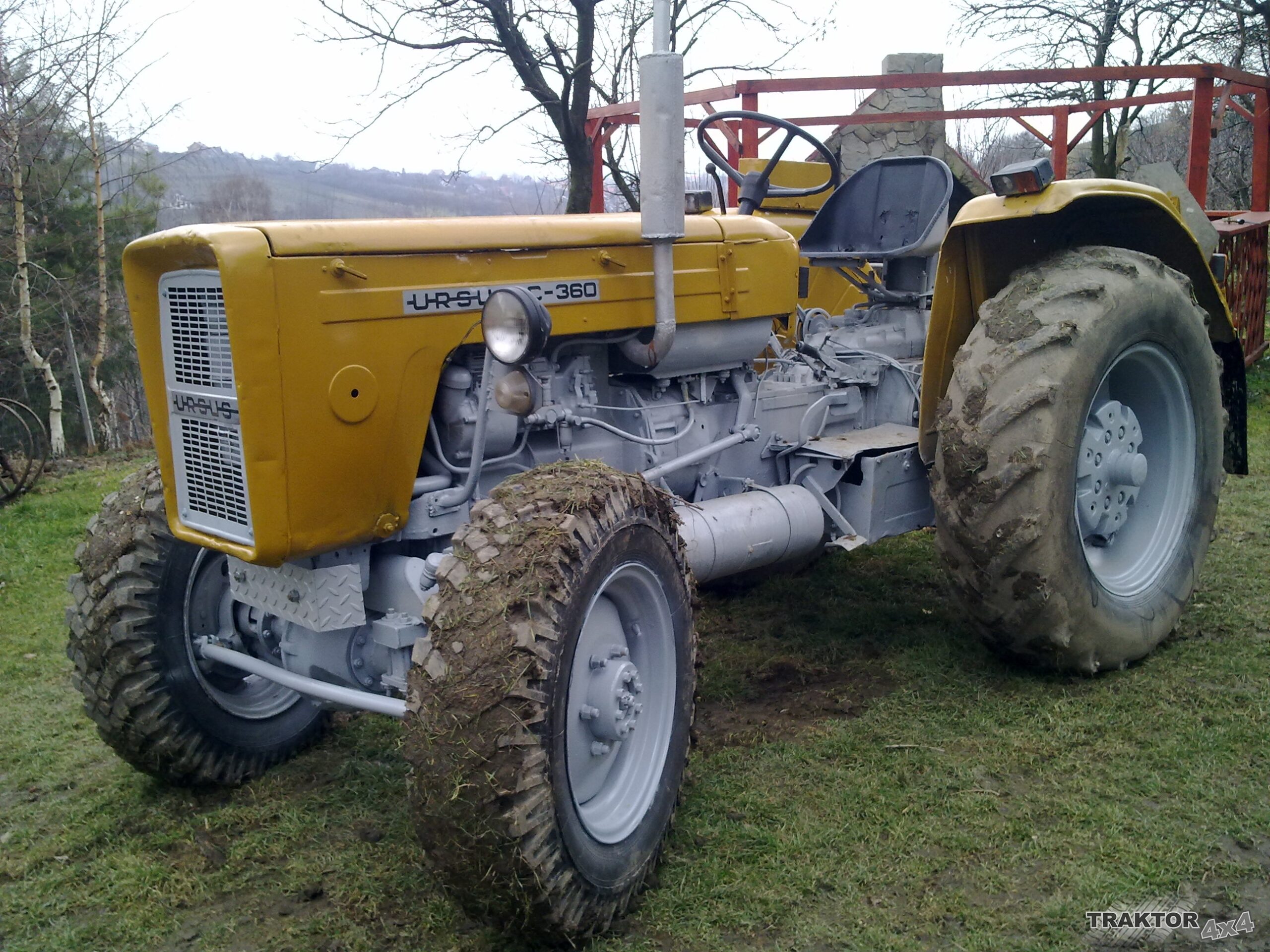 Napęd zetor ursus 4×4 c 360, 355 3P ROBUR